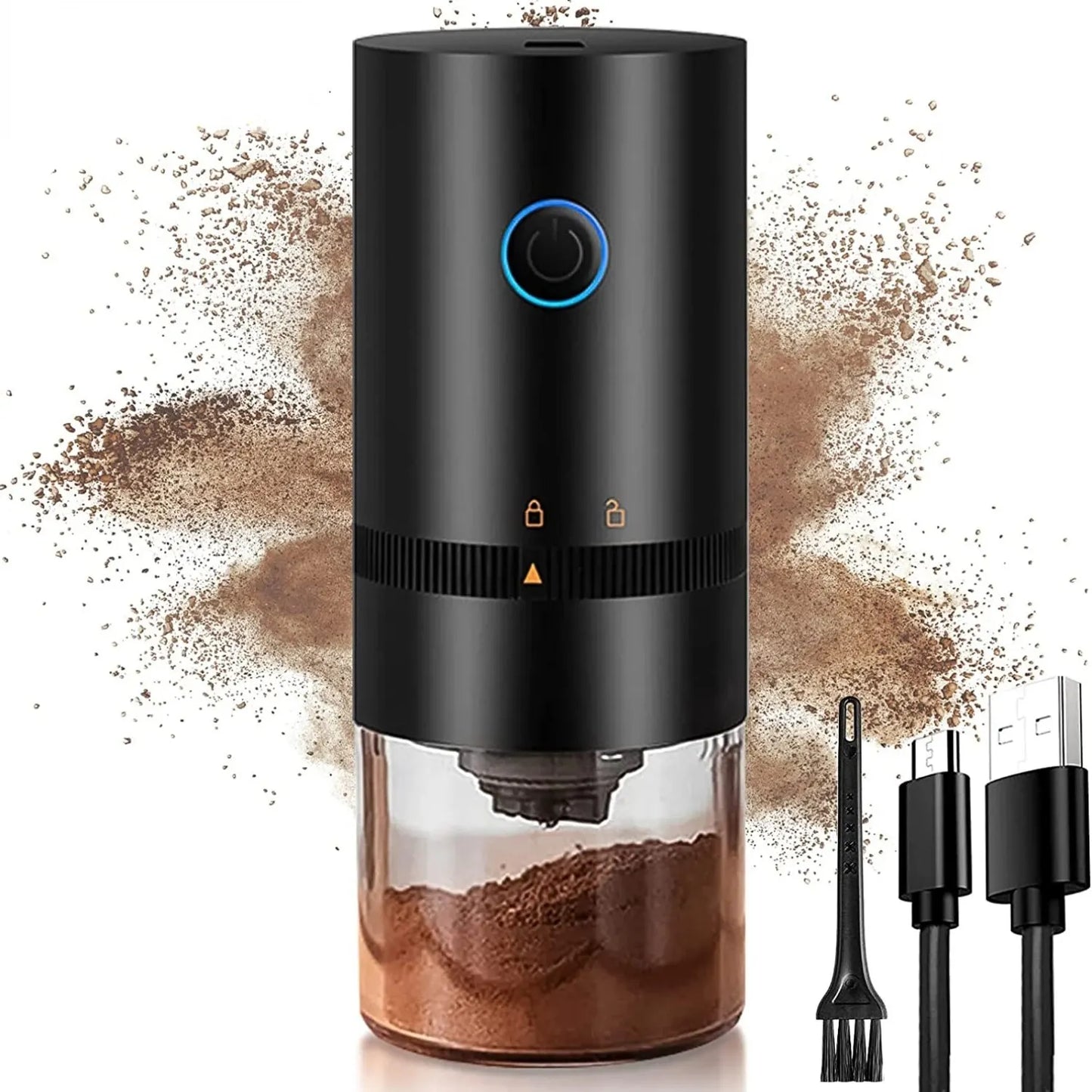 USB-C Coffee Grinder – Compact, Powerful, Easy to Use