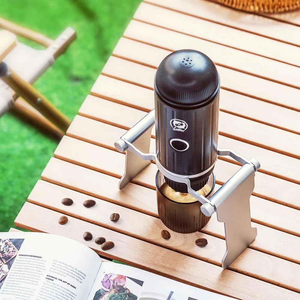 מעמד מתקפל למכונת אספרסו