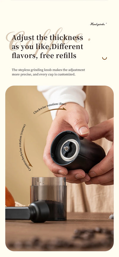 מטחנת פולי קפה ידנית