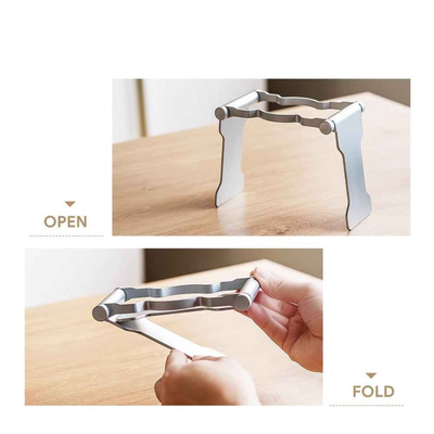 מעמד מתקפל למכונת אספרסו